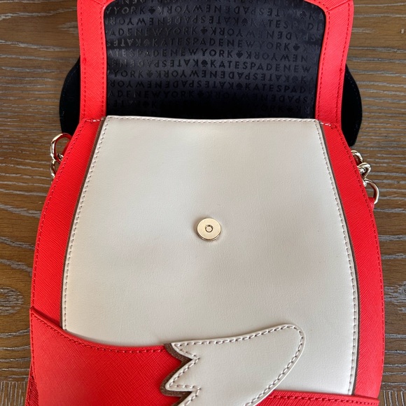 Kate Spade “Blaze a Trail” Fox Crossbody Bag - Picture 3 of 6